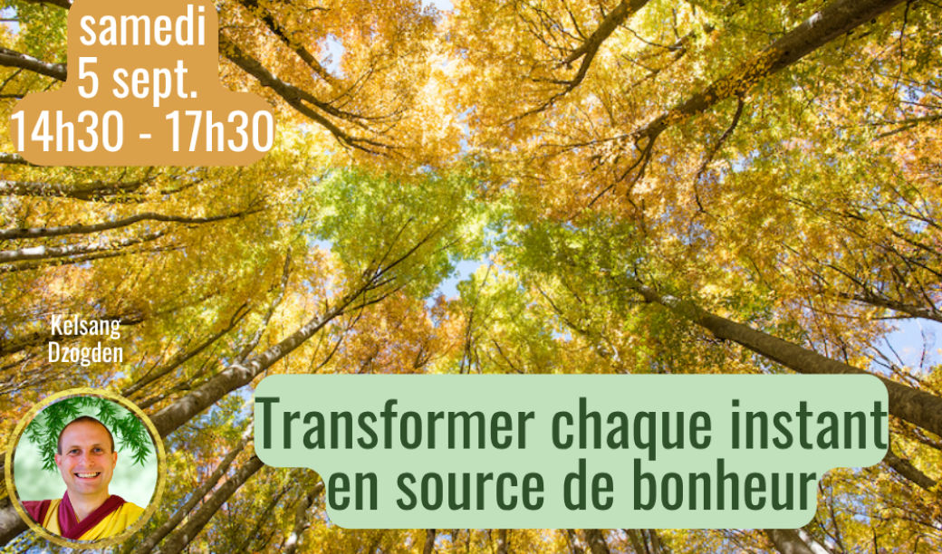 Demi-journée en streaming - Transformer chaque instant en source de bonheur