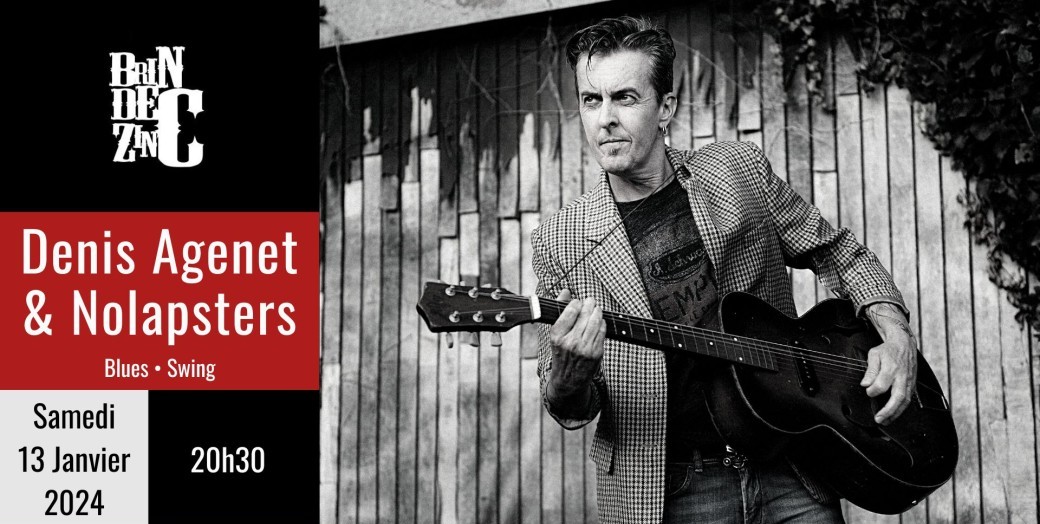 Denis Agenet & Nolapsters (Blues • Swing)