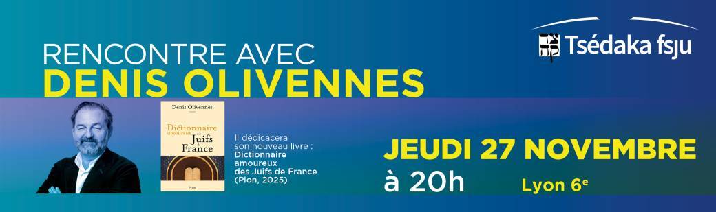 Rencontre avec Denis Olivennes LYON