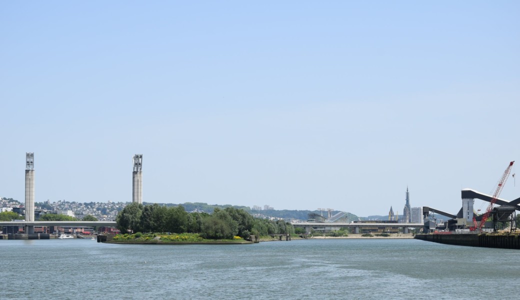 Depuis l'île Rollet