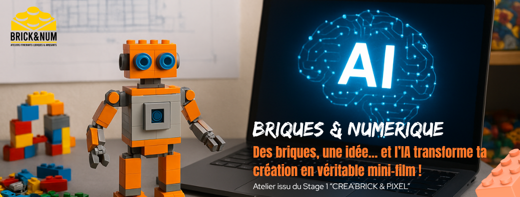 Des briques, une idée… et l’IA transforme ta création en véritable mini-film !
