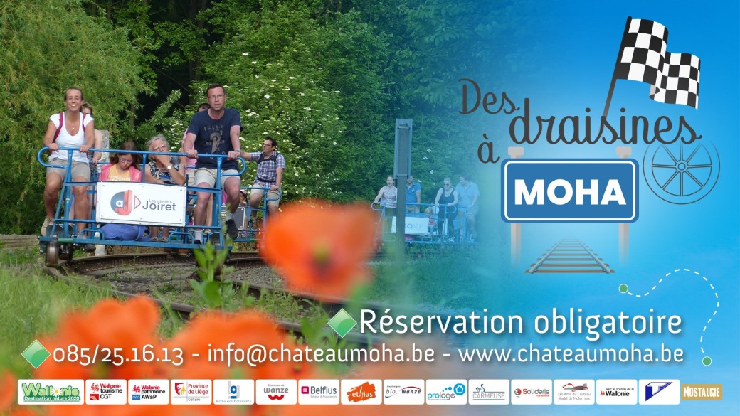 Des draisines à Moha