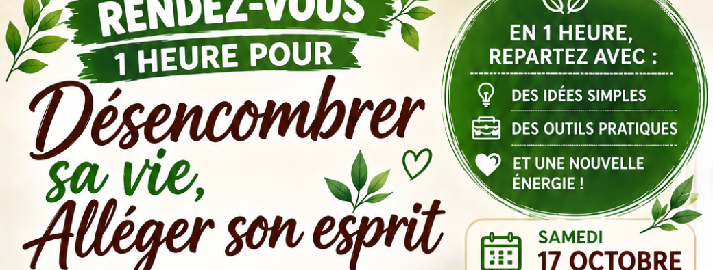 Désencombrer sa vie, alléger son esprit