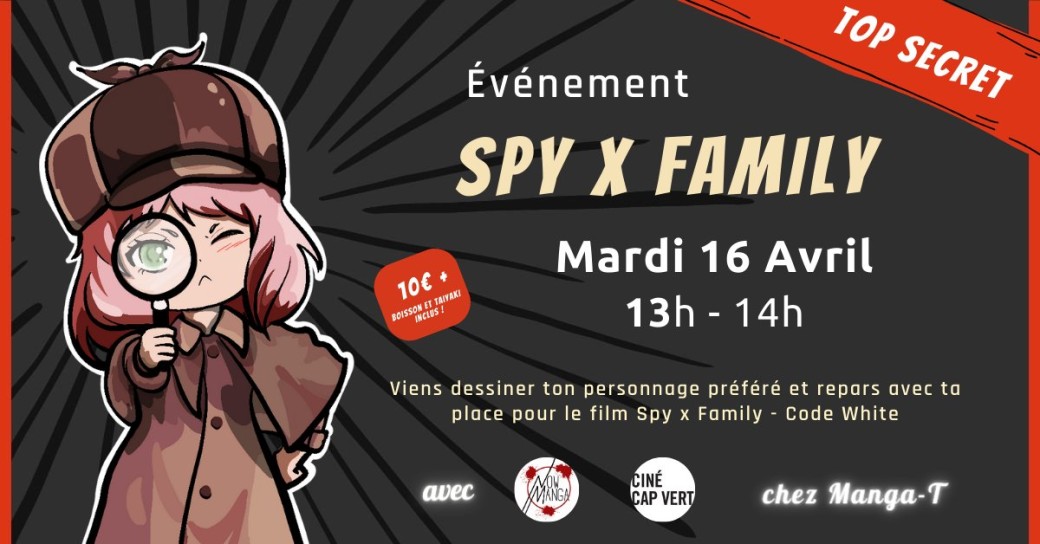 Dessine SPY X FAMILY !