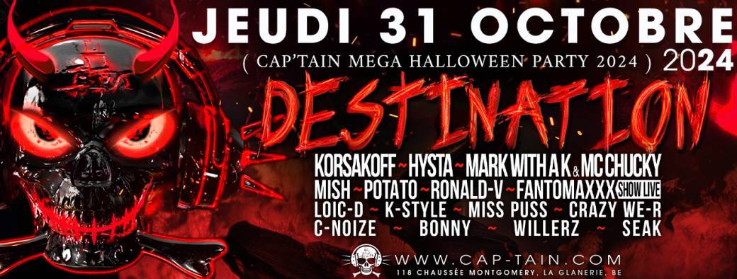 Destination (Cap'tain Mega Halloween Party 2024)