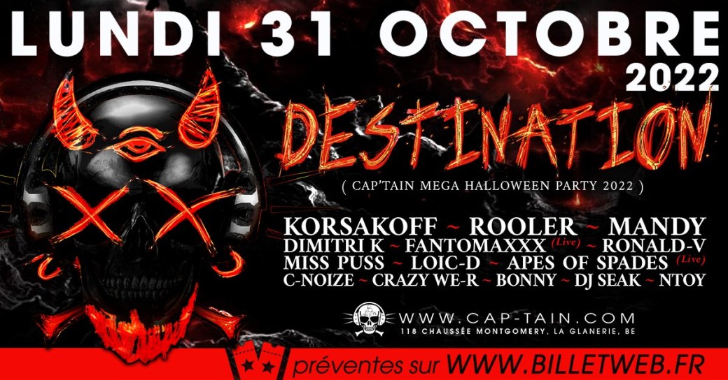 Destination (Cap'tain Mega Halloween Party 2022)