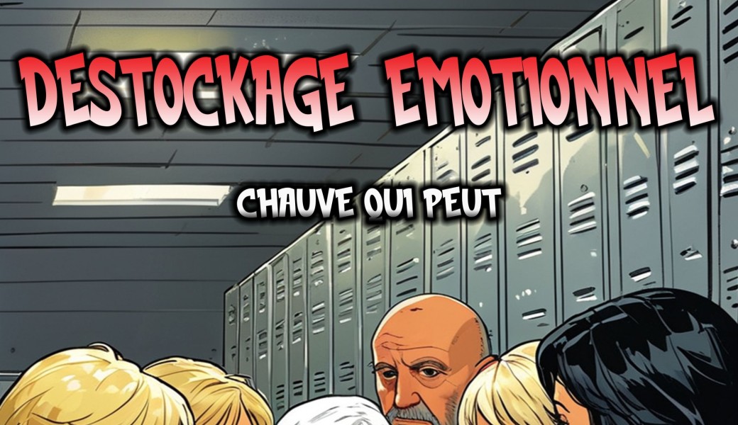 Destockage émotionnel, chauve qui peut