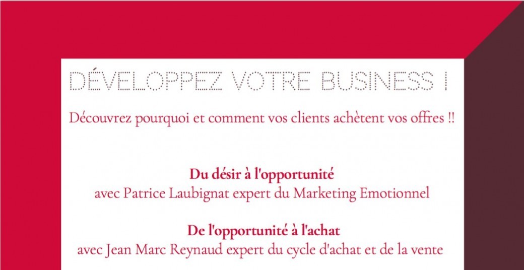 Développez votre business ! 