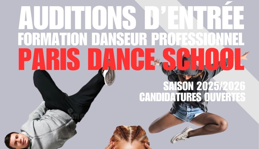 Devenez danseur.se professionel.le - Intégrez la Paris Dance School