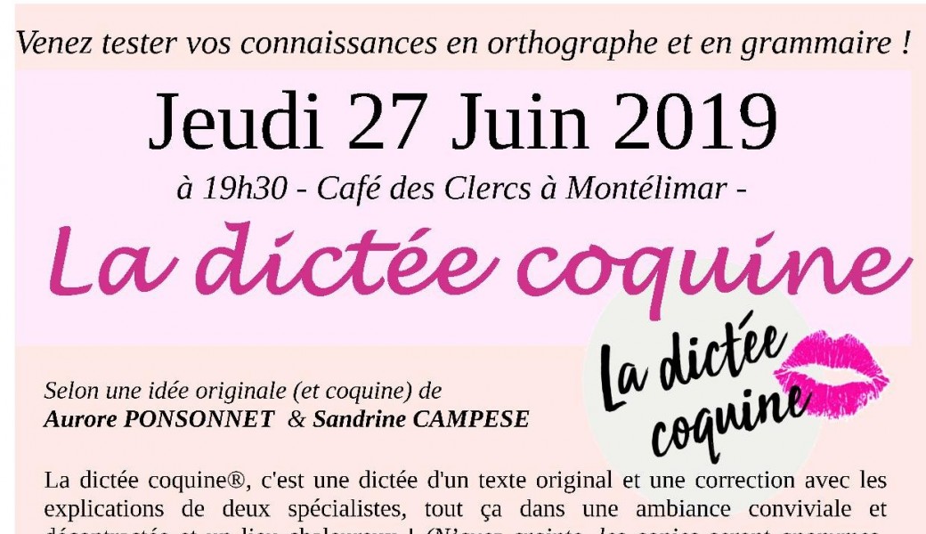Dictée coquine