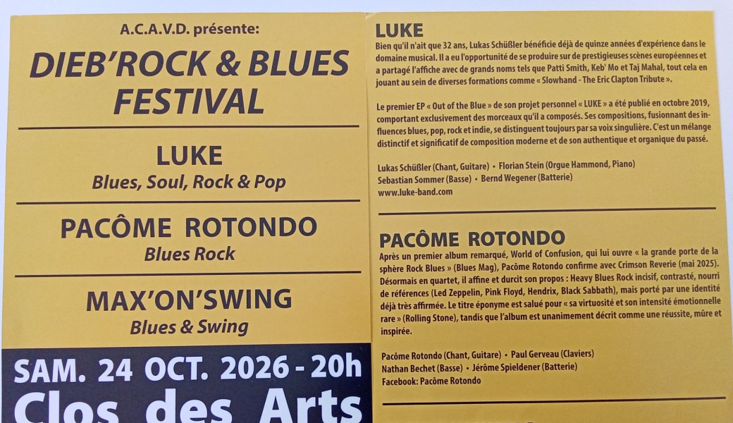 Dieb'Rock & Blues Festival