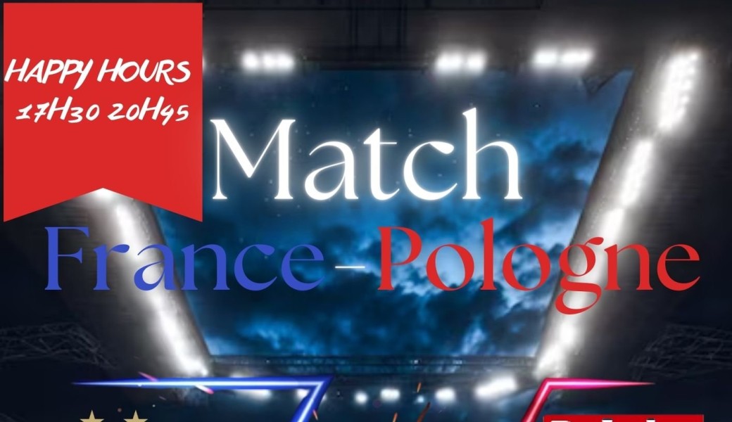 Diffusion de France Pologne Euro 2024