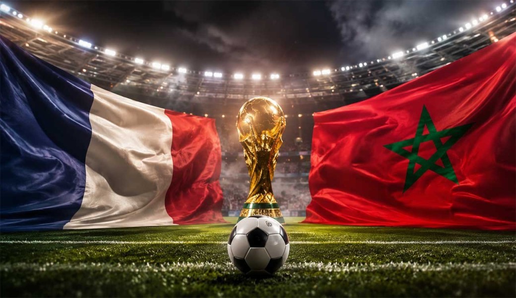 Diffusion Quart de finale France-Maroc