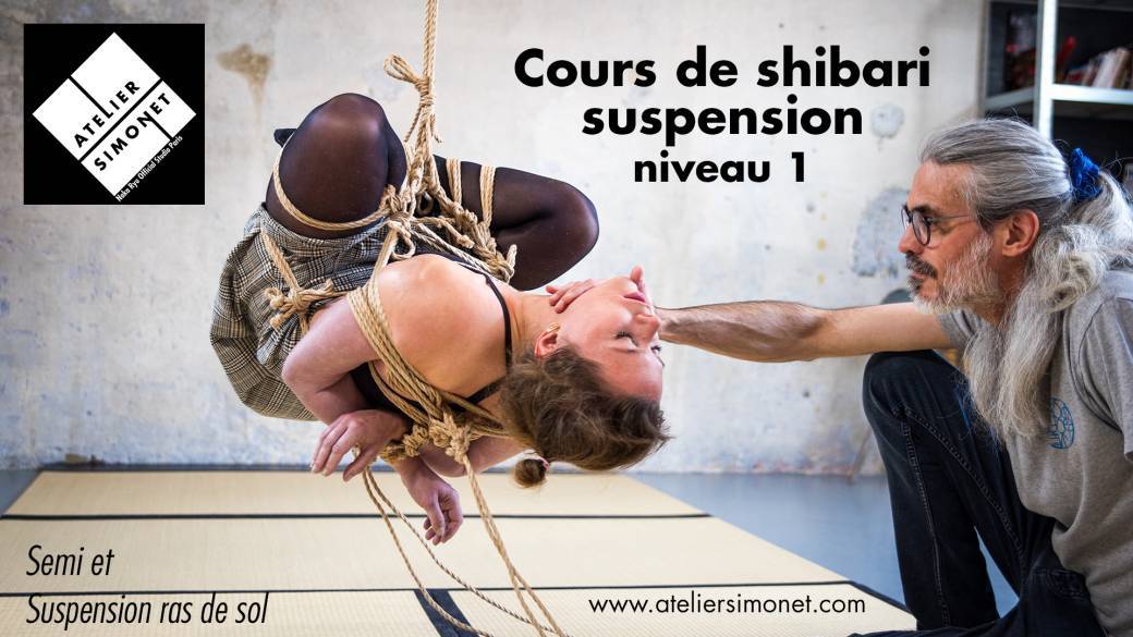 DIM 25/08 : Cours shibari : suspension niv.1