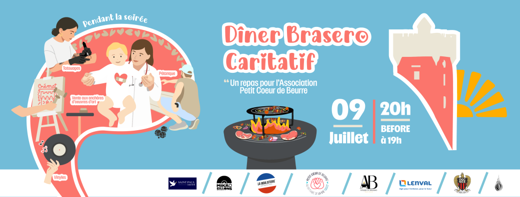 Dîner Brasero Caritatif [COMPLET]