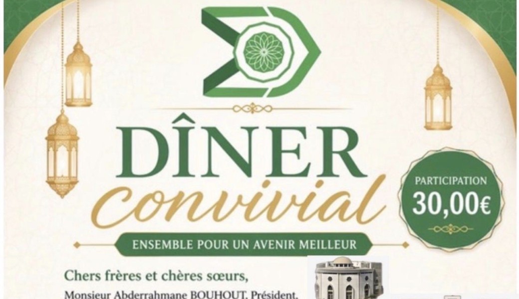 Dîner convivial  