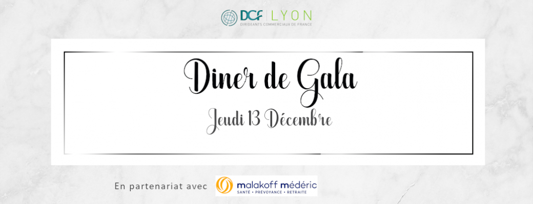 Diner de Gala DCF LYON