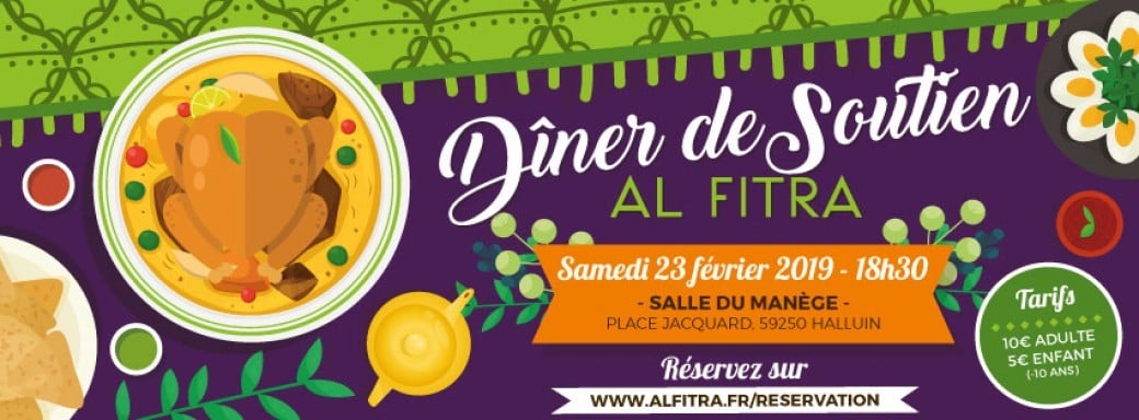 Dîner de soutien Al Fitra 2019