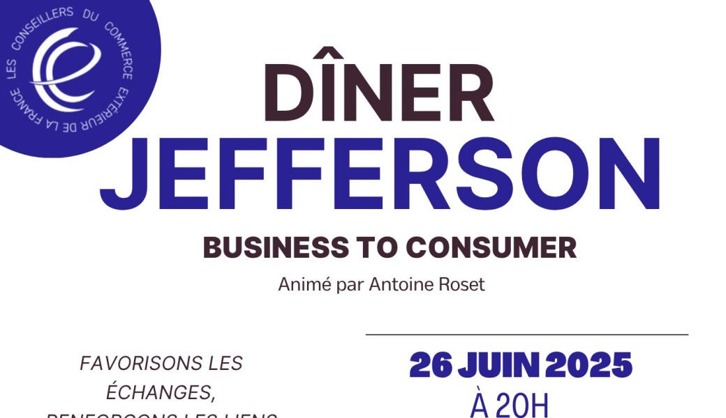 Dîner Jefferson B2C
