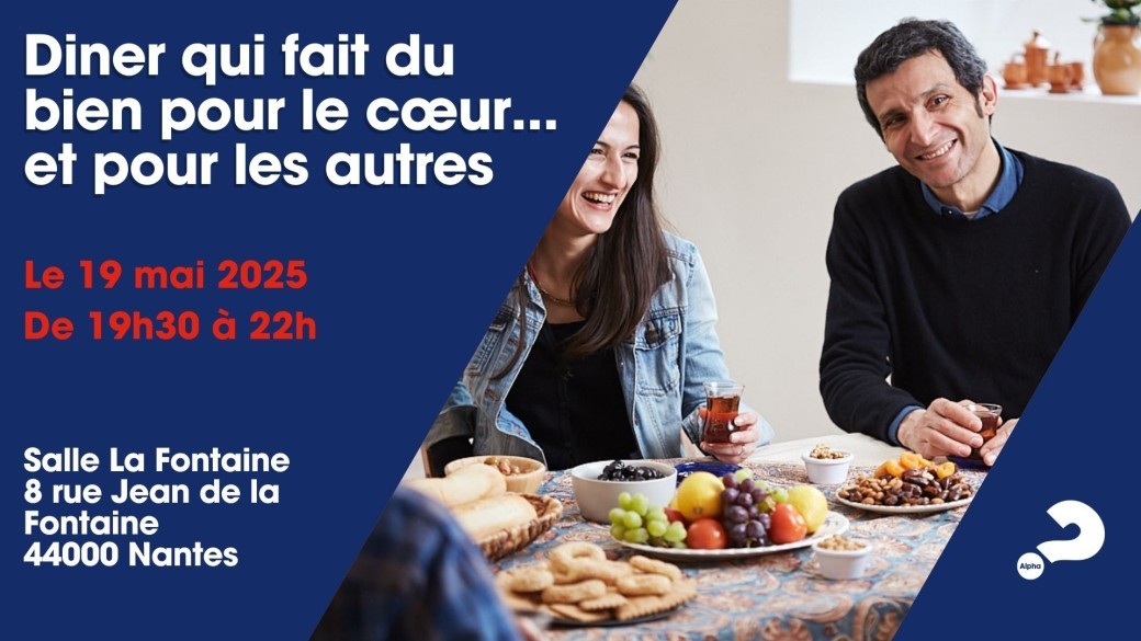 Diner qui fait du bien pour le coeur... et pour les autres - 19 mai 2025