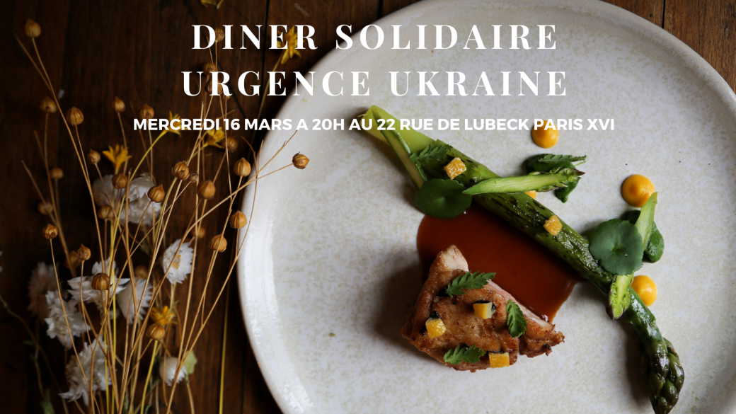 DINER SOLIDAIRE URGENCE UKRAINE