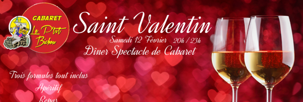 Dîner Spectacle Saint Valentin