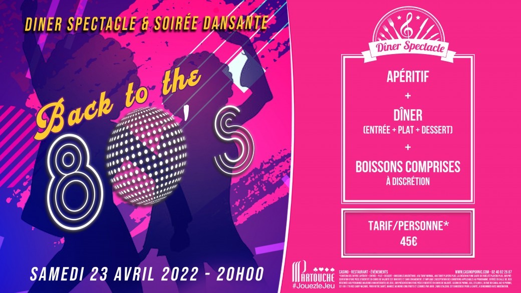 Diner spectacle - Back to the 80's