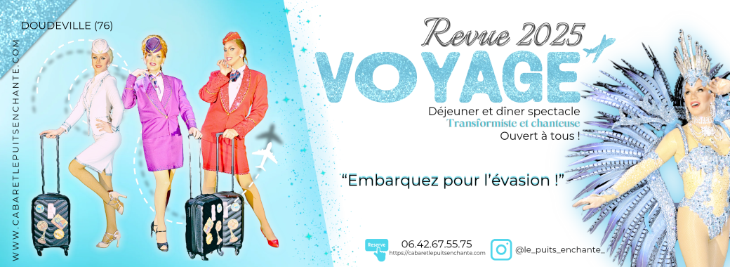 ✨Dîner spectacle transformiste SAMEDI 2 AOUT 2025✨