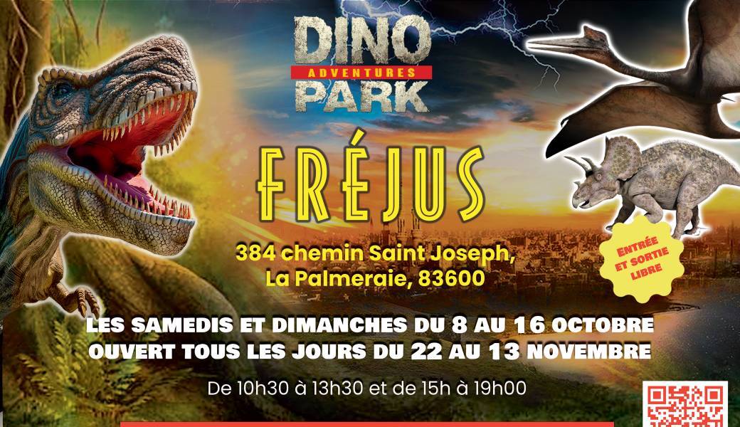 Dino Park Adventures s'installe à Fréjus ! 
