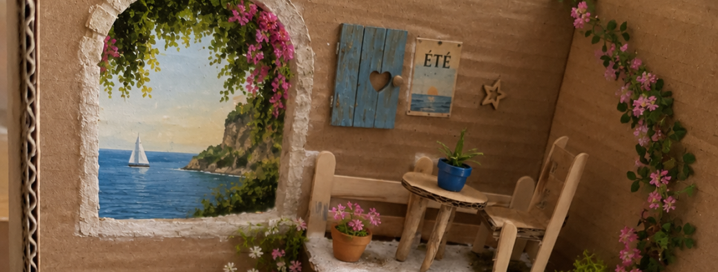 Diorama d'été par Art&Cia