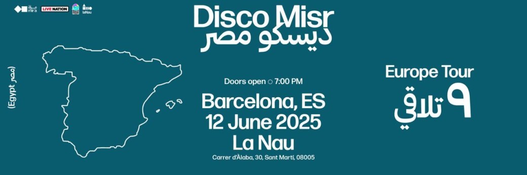 Disco Misr live in Barcelona - SOLDOUT