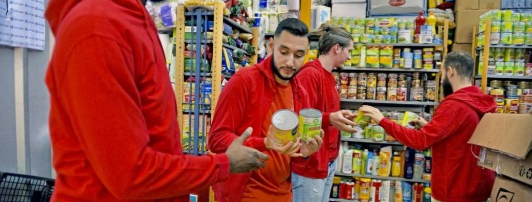 Distribution alimentaire avec Equipage Solidaire à Ivry sur Seine (94)