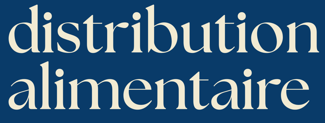 Distribution colis alimentaires 