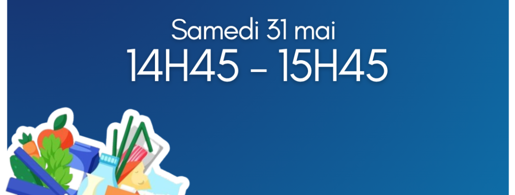 Distribution de colis alimentaire du samedi 31 mai 2025