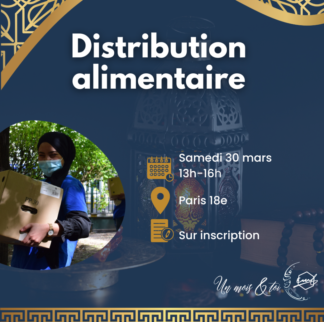 Distribution de colis alimentaires pour les étudiants en situation précaire