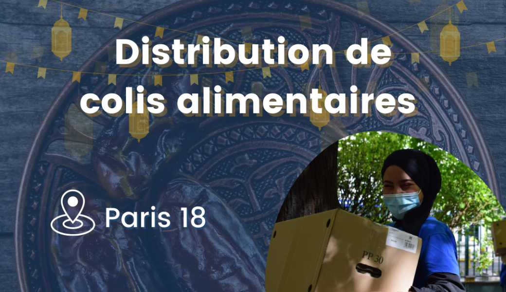 Distribution de colis alimentaires pour les étudiants en situation précaire