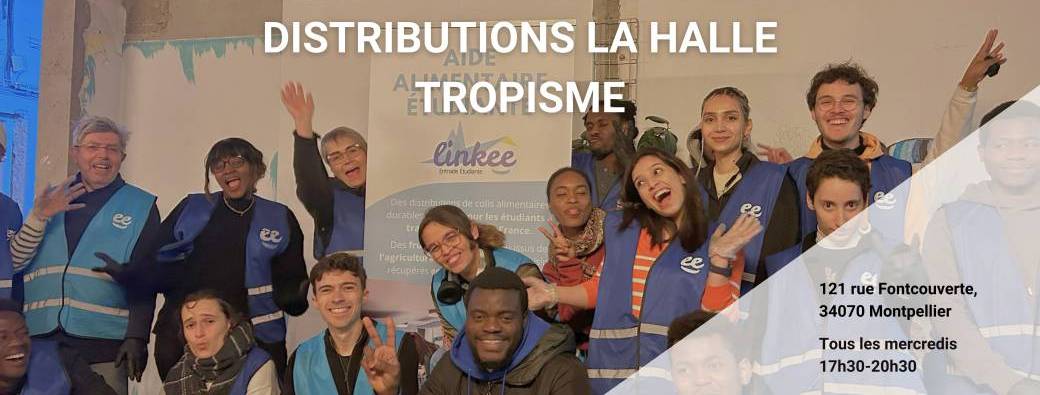 Distribution Montpellier: La Halle Tropisme