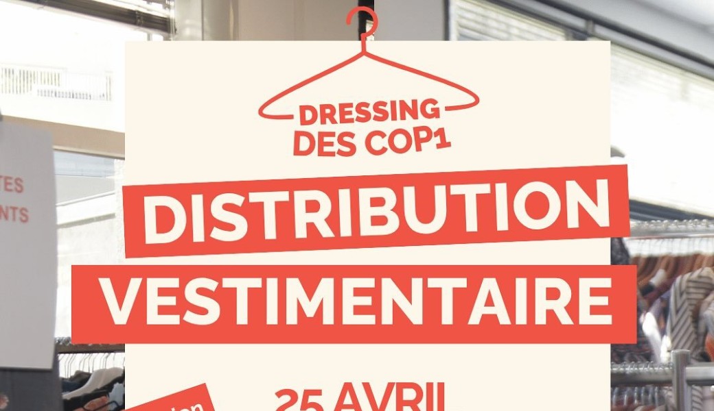 Distribution vestimentaire " Dressing des cop1 " X Studhelp