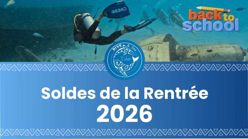 Dive And Sea - Soldes de la rentrée 2026 !