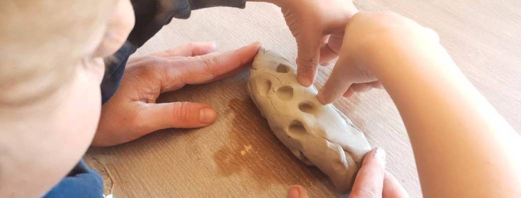 Atelier Parent Enfant Educatif - Poterie. Juillet