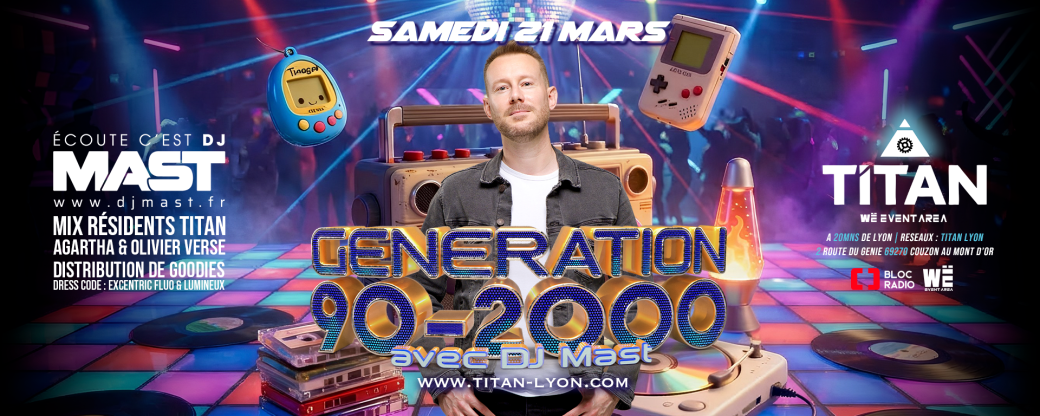 GENERATION 90/2000 by DJ MAST 