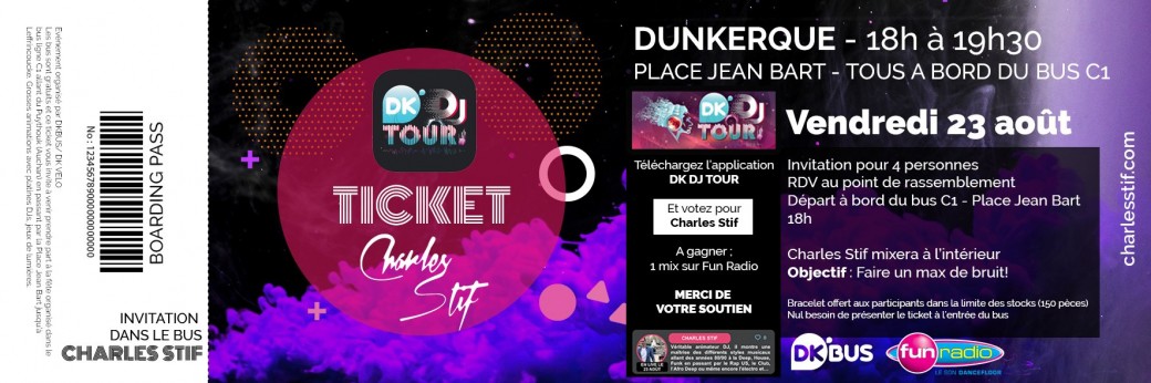 DK DJ TOUR - Mix dans le bus C1