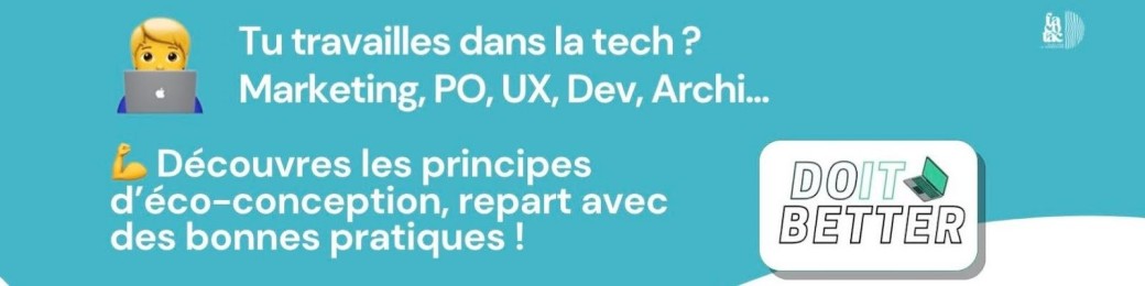 Do IT Better: atelier-formation en éco-conception numérique