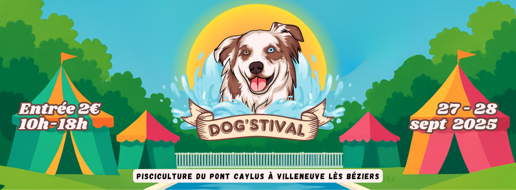 Dog'stival 27 et 28 septembre 2025