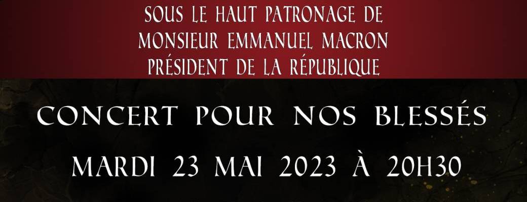 dons en ligne- concert pour nos blessés 2023