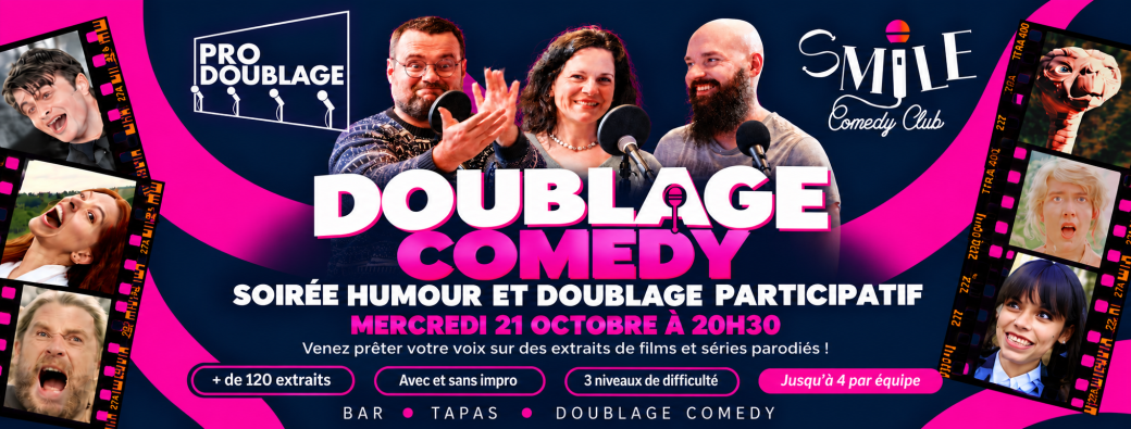 DOUBLAGE COMEDY