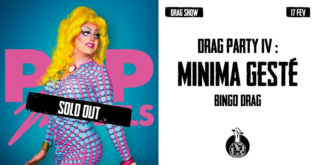 DRAG PARTY #4 : BINGO DRAG AVEC MINIMA GESTÉ