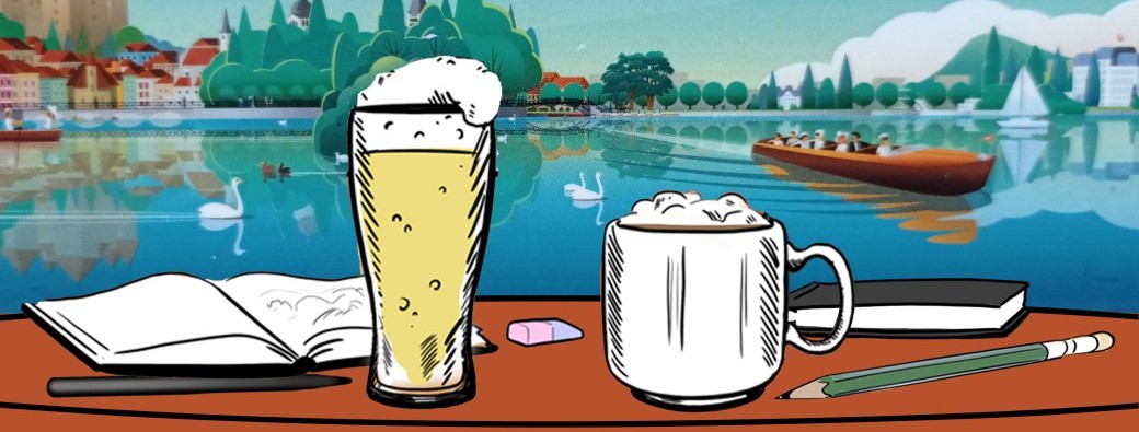 Drink'n'Draw in Annecy Animated Film Festival