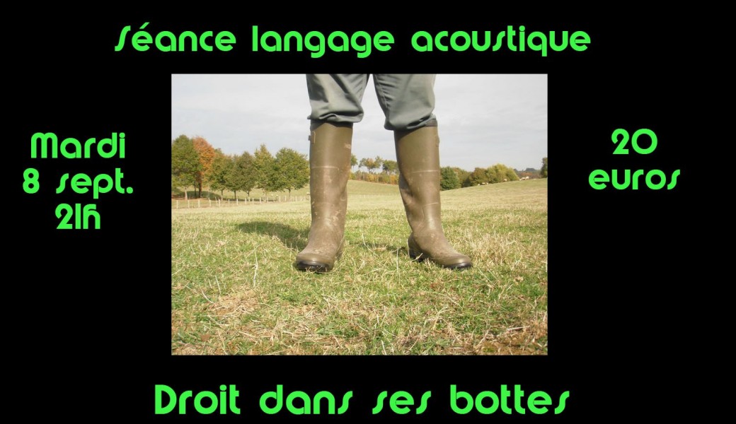 Droit dans ses bottes
