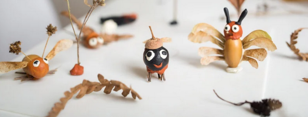 Drôles d'insectes à bricoler !  4-7 ans